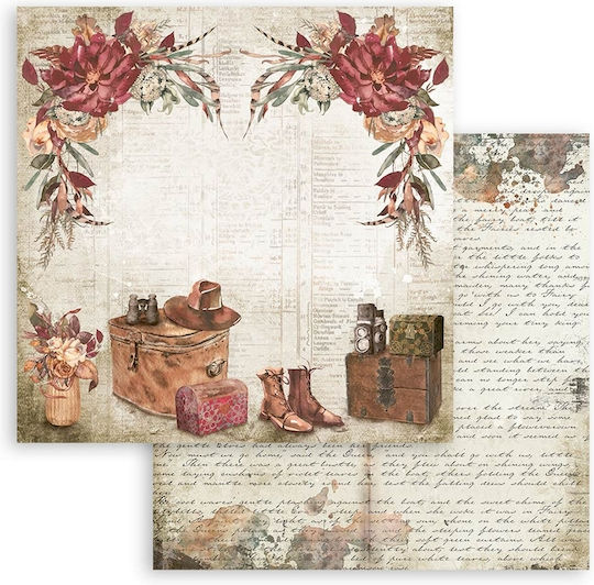 Stamperia Our Way Scrapbooking Leaves 190gr/m² 10 Sheets 10pcs