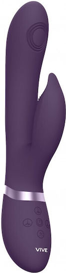 Vive Aimi Mini Δονητής Rabbit Pulse Wave & Vibrating G-Spot Rabbit 11.5cm Purple
