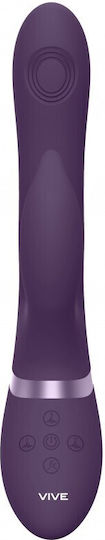 Vive Aimi Mini Δονητής Rabbit Pulse Wave & Vibrating G-Spot Rabbit 11.5cm Purple