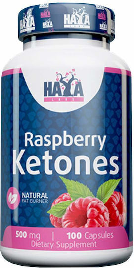 Haya Labs Малинови кетони 500mg 100 капсули