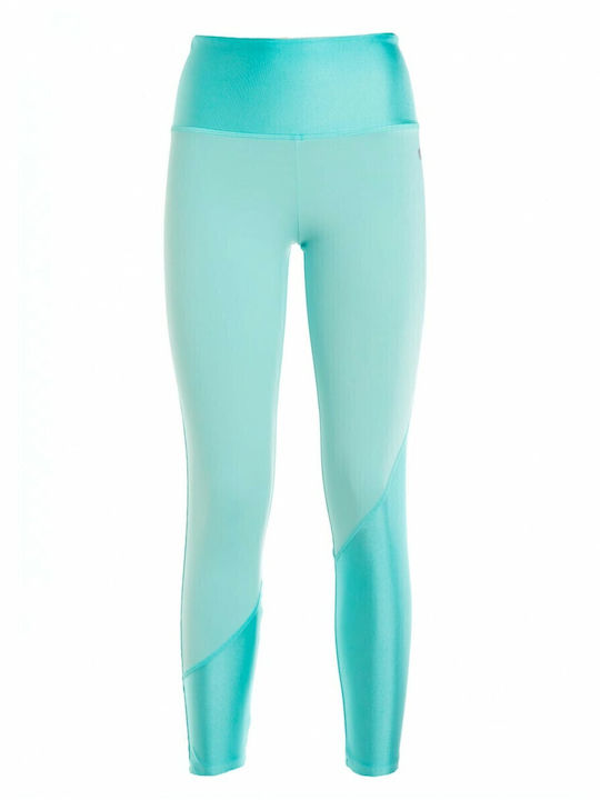Combo Frauen Lang Leggings Hochgeschnitten Türkis