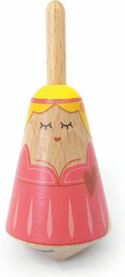 Svoora Wooden Spinning Top Ελληνικής Μυθολογίας for 5+ Years Old