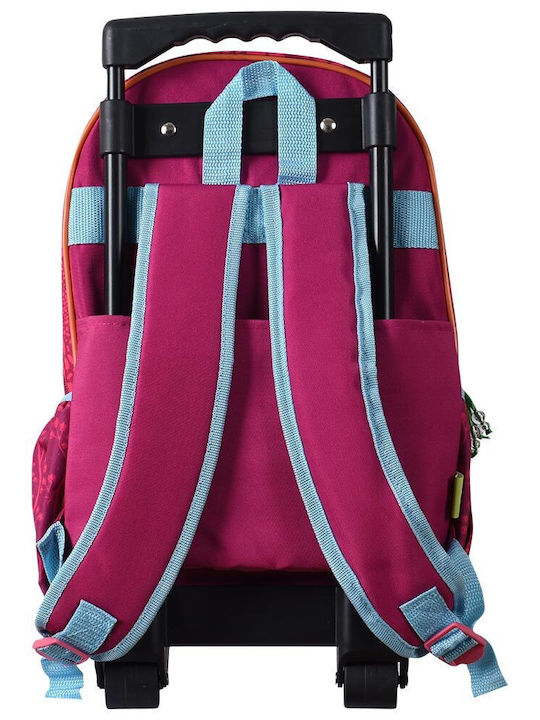 Sunce School Bag Trolley Kindergarten in Fuchsia color