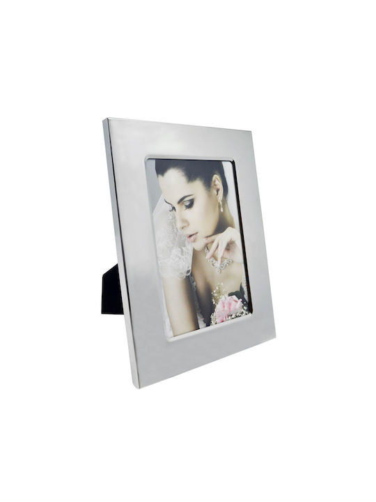 Ankor Photo Frame Metallic Mirror 20x25cm with Silver Frame