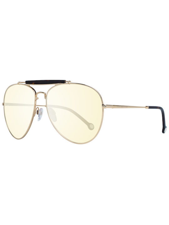 Tommy Hilfiger Sonnenbrillen mit Gold Rahmen und Gray Linse TH1808/S J5G/FQ
