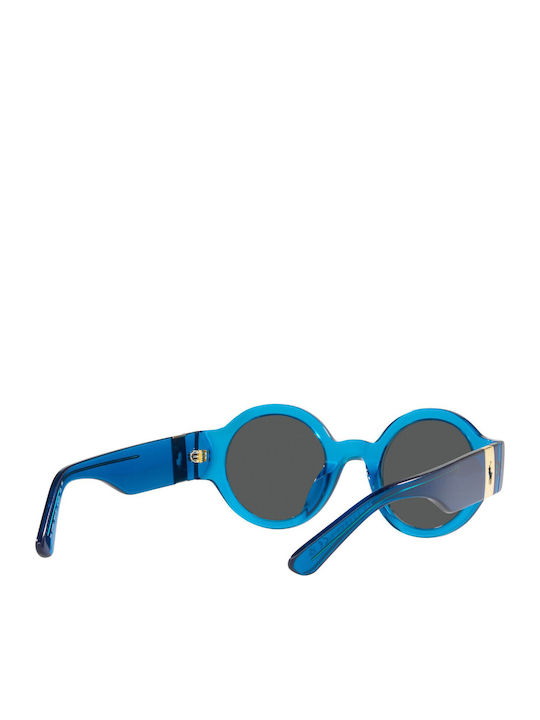 Ralph Lauren Unisex Sunglasses with Blue Plastic Frame and Gray Lens PH4190U 604187