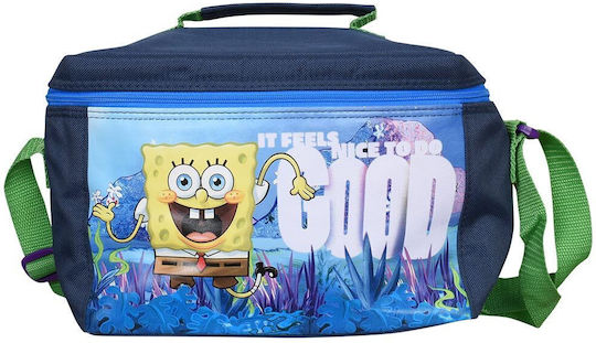Sunce Sponge Bob Kids' Lunch Bag Shoulderbag 5L Blue 18x14x25cm