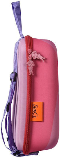 Sunce Dora School Backpack Lunch Bag 5.4lt Pink 21 x 9 x 26cm