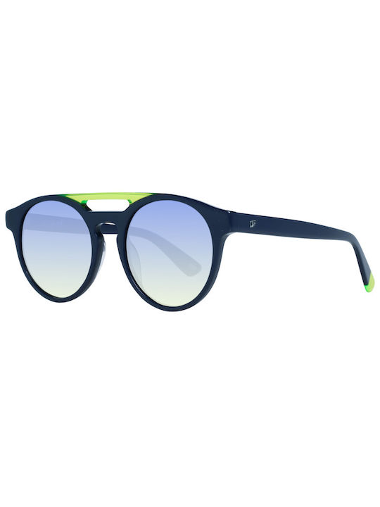 Web Men's Sunglasses with Navy Blue Plastic Frame WE0262 90W