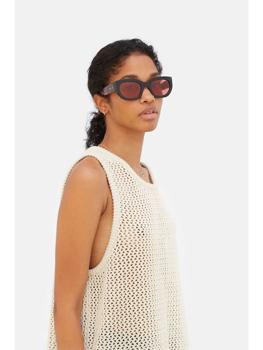 Retrosuperfuture Alva Unisex Sonnenbrille mit Kunststoff Gestell 38Y