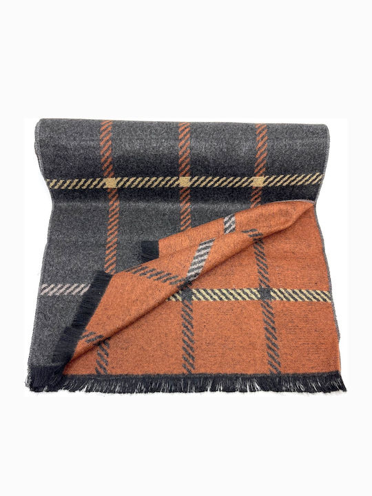 Men's Gray Scarf