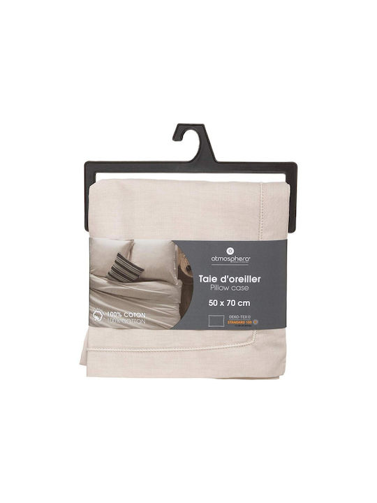 Atmosphera Livia Linen Kissenbezüge Set Lin 50x70cm