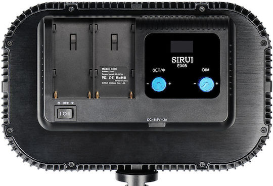 Sirui E30B Video Licht 30W mit Helligkeit LUX 800 Lux