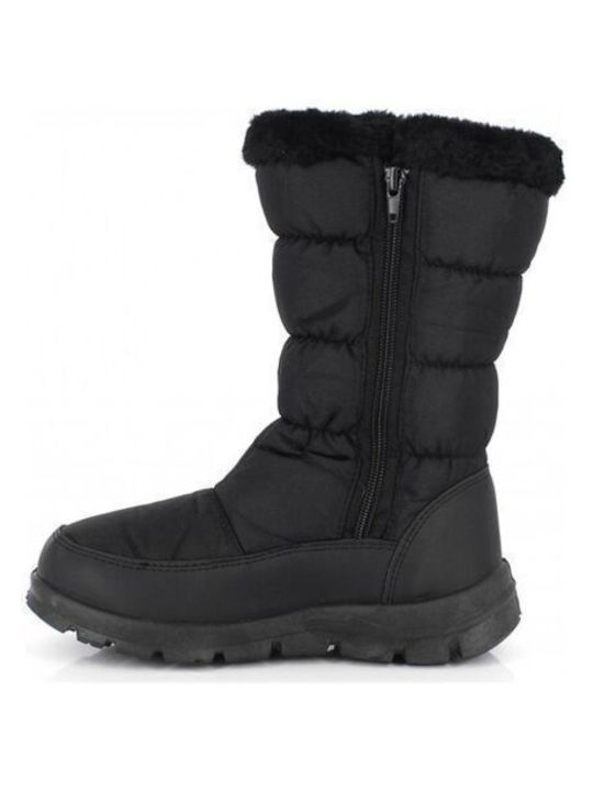 Kimberfeel Cleya Black lined boot with lining Kimberfeel Cleya Black