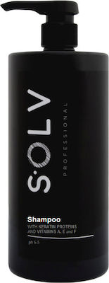 Solv Proteins Shampoos Reconstruction/Nourishment for All Hair Types 1000ml