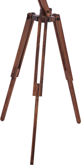 HomeMarkt Crane Floor Lamp H170xW54cm. with Socket for Bulb E27 Beige