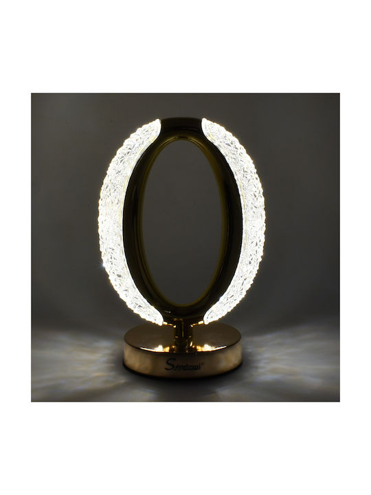 Andowl Διακοσμητικό Φωτιστικό Qd002 LED Ψυχρό Λευκό 10x20.5εκ.