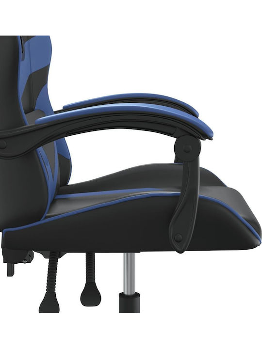 vidaXL 349543 Artificial Leather Gaming Chair Black / Blue