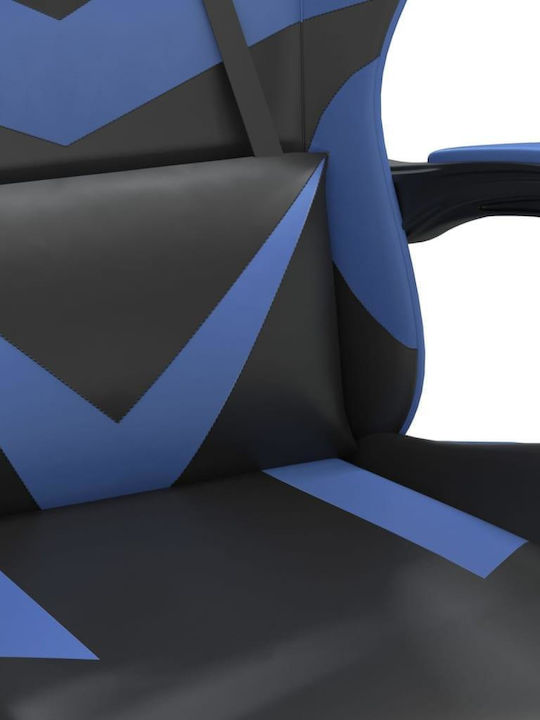 vidaXL 349543 Artificial Leather Gaming Chair Black / Blue