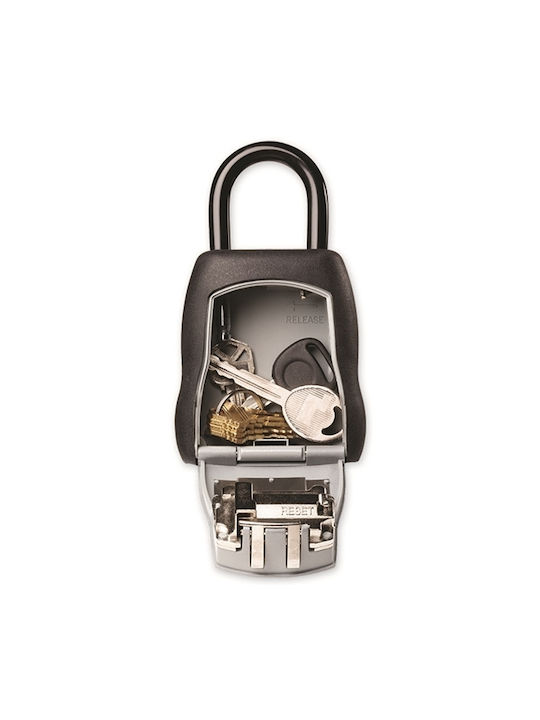 Master Lock Combination Key Holder with Horseshoe Metallic and Combination Dial 9x4x15.7cm