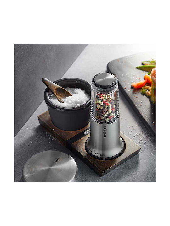 Gefu Suporturi de Condimente Ceramice Negre 1buc
