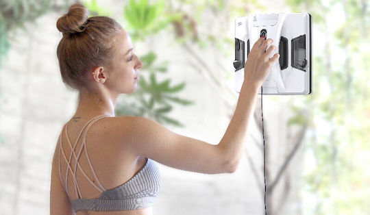 Hobot 388 Καθαριστής Τζαμιών Ρομπότ Ρεύματος 90W Μαύρος