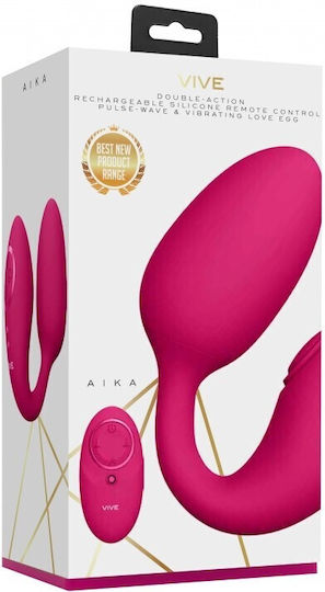 Vive Aika Mini Δονητής Egg Pink 9.2cm Ροζ