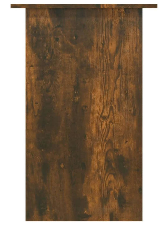 Γραφείο Ξύλινο Καφέ 90x50x74εκ.