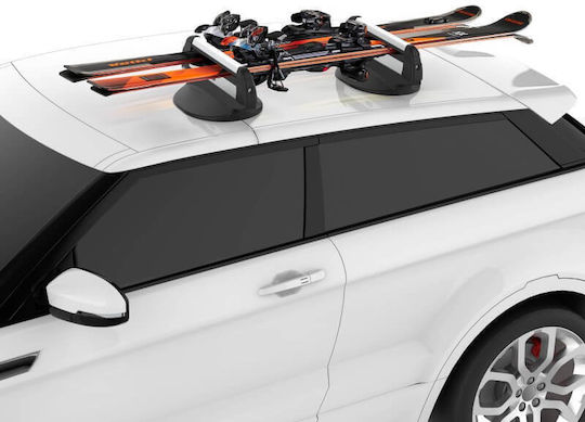 Cruz Car Ski Mounts Suitable for 3 Ski Pairs or 2 Snowboards