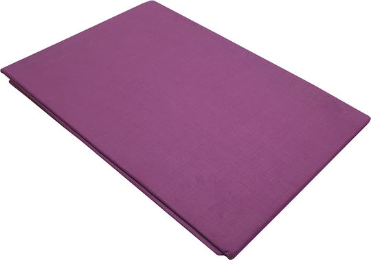 Le Blanc Cotton Line Σεντόνι Διπλό 200x240εκ. Μωβ