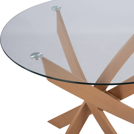 Jada Τραπεζαρίας 120x120x75εκ. Jada Τραπεζαρίας 120x120x75εκ.