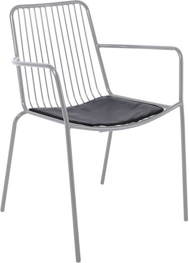 Woodwell Nexus Gartenstuhlkissen Schwarz 41x38cm