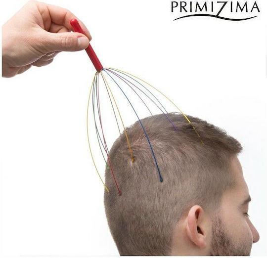 Rainbow Primizima Massage Device for the Head Red