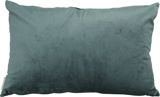 Zaros Sofa-Kissen aus Blauem Samt 40x40cm