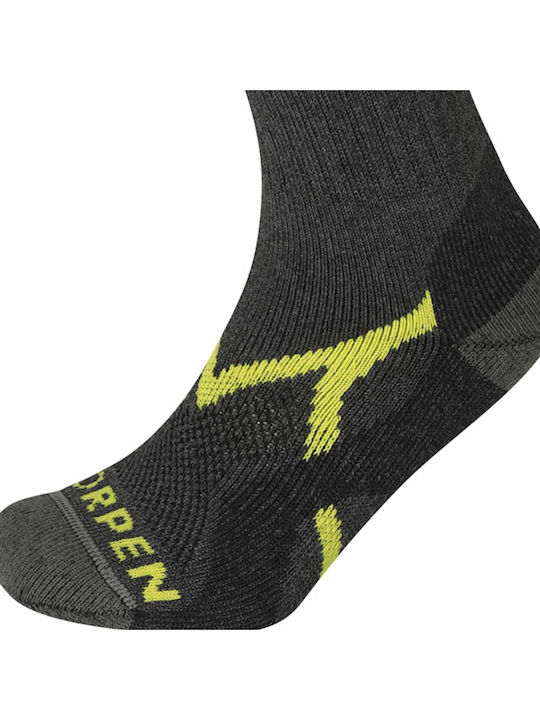 Lorpen T2 Midweight Hiker Eco Trekking Κάλτσες Γκρι 1 Ζεύγος