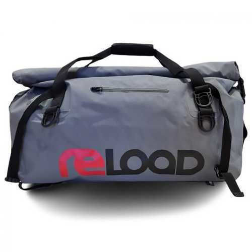 MotoRAID Reload Adventure Σάκος Ουράς Μοτοσυκλέτας Αδιάβροχος 45lt σε Γκρι Χρώμα