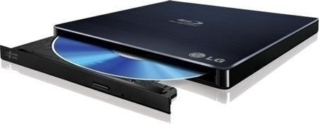 Hitachi-LG Data Storage Εξωτερικός Οδηγός Εγγραφής/Ανάγνωσης Blu-Ray/DVD/CD για Desktop / Laptop Μαύρο