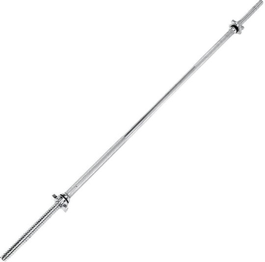 Pegasus Ίσια Μπάρα Φ28mm 9kg Μήκους 182cm με Βιδωτά Κολάρα