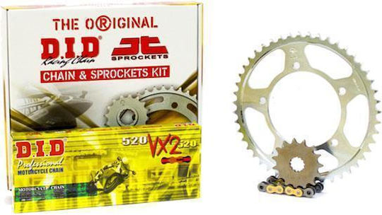 DID Kette & Ritzel-Kit (16-47-520VXGB) für BMW F 650 GS 2009-2012
