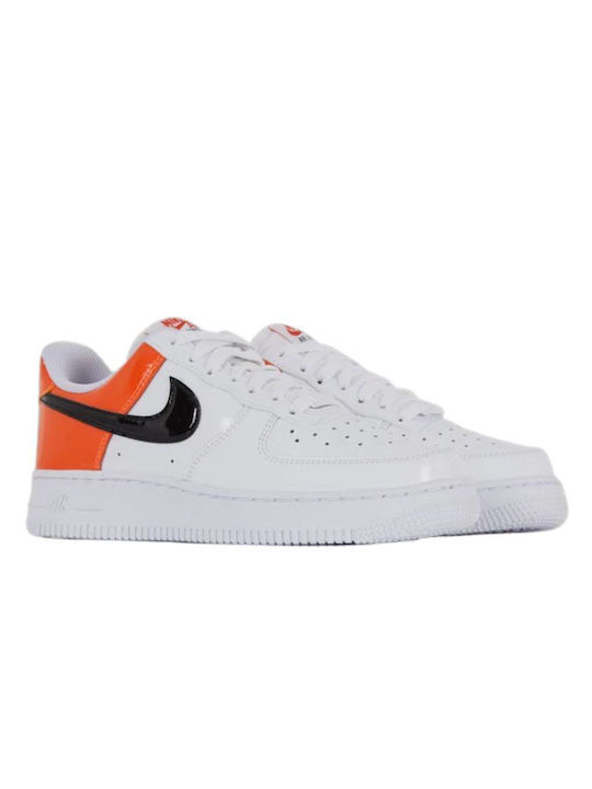 Nike Air Force 1 '07 Γυναικεία Sneakers White / Brilliant Orange / Black