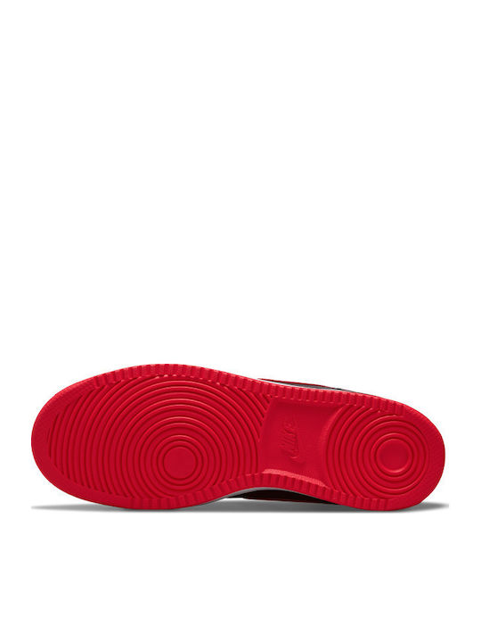 Court Vision Mid Μποτάκια Black / University Red / White