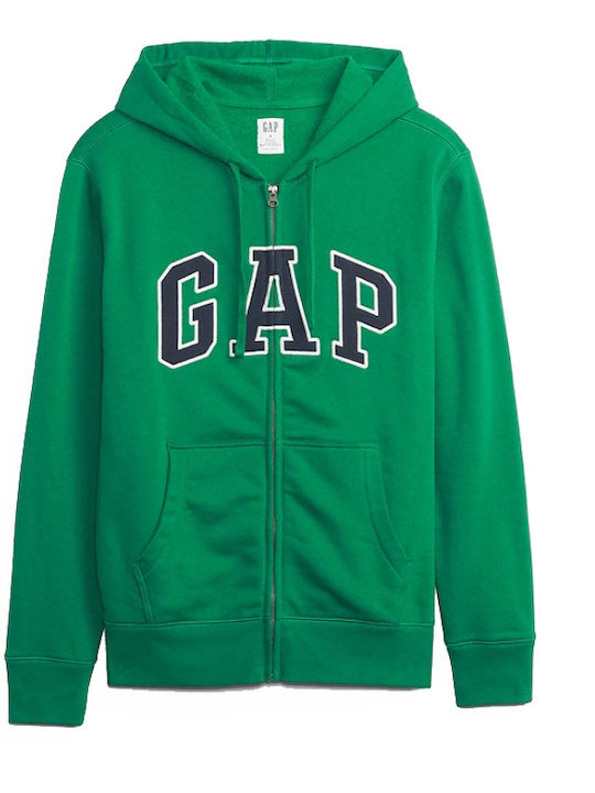 Cardigan with Hood Green