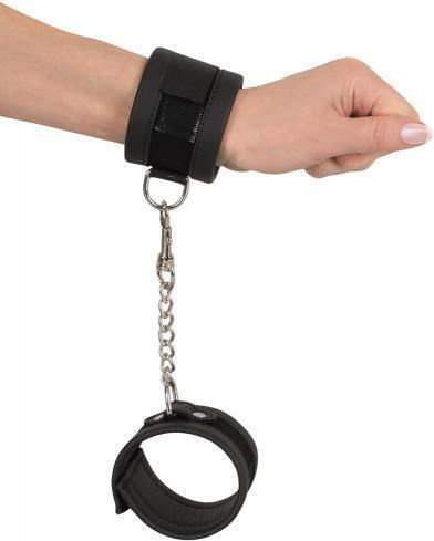 Vegan Fetish Vegan Fetish Handcuffs Handschellen in Schwarz Farbe