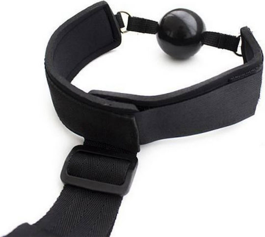 Toyz4lovers Restraint Gag Φίμωτρο σε Μαύρο Χρώμα
