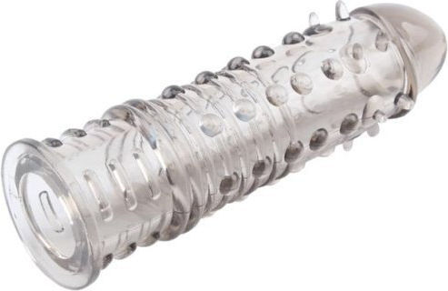 Chisa Novelties Swirls Sleeve Προέκταση Πέους Γκρι