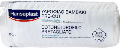 Hansaplast Pre Cut 100% Υδρόφιλο Βαμβάκι 100gr