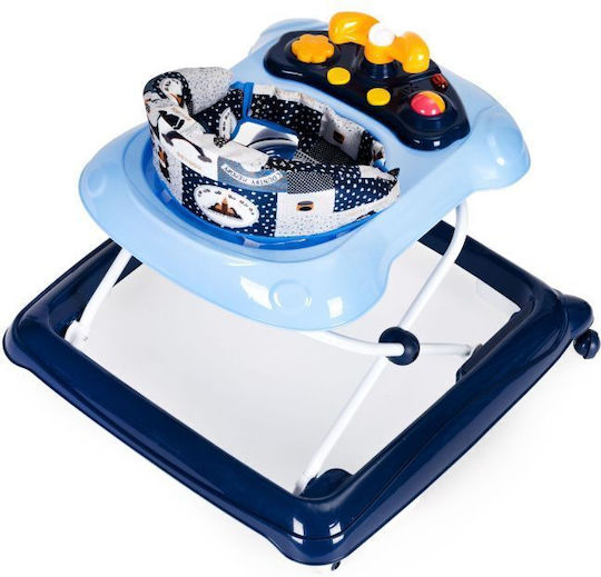 Ecotoys Στράτα mit Musik Blau J-888E