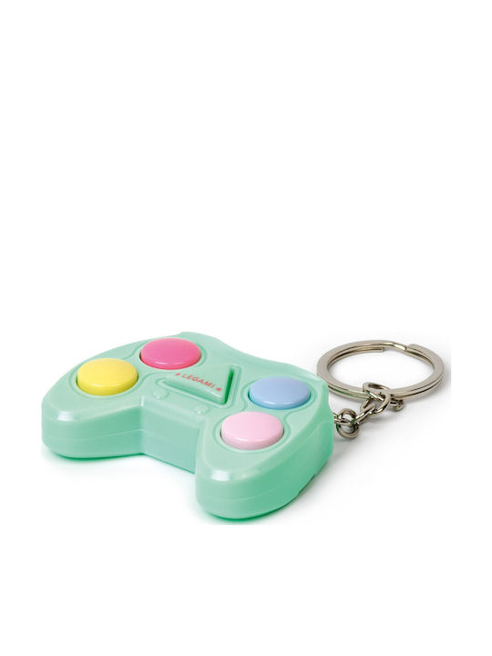 Legami Milano Μπρελόκ What A Key Ring Mini Memory Game Μεταλλικό Μωβ