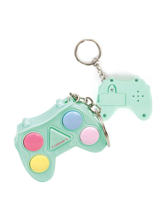 Legami Milano Μπρελόκ What A Key Ring Mini Memory Game Μεταλλικό Μωβ