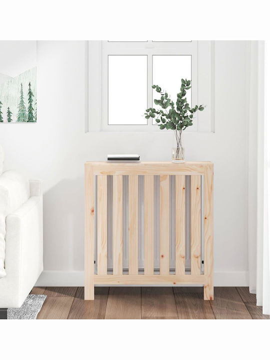 vidaXL Brown Solid Wood Radiator Cover 79.5x19x84cm